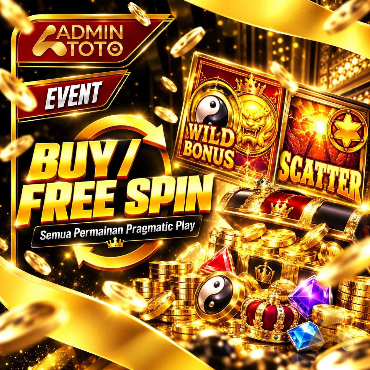 Free Spin dan Buy Spin Pragmatic Play: Cara Kerja dan Promo ADMINTOTO