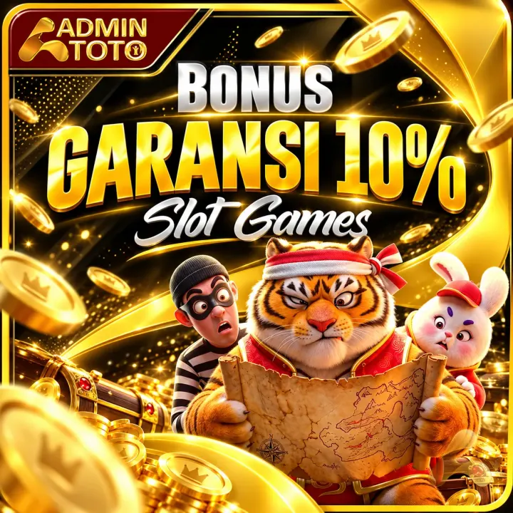 Bonus Garansi Slot 10% ADMINTOTO: Turnover dan Batas Klaim