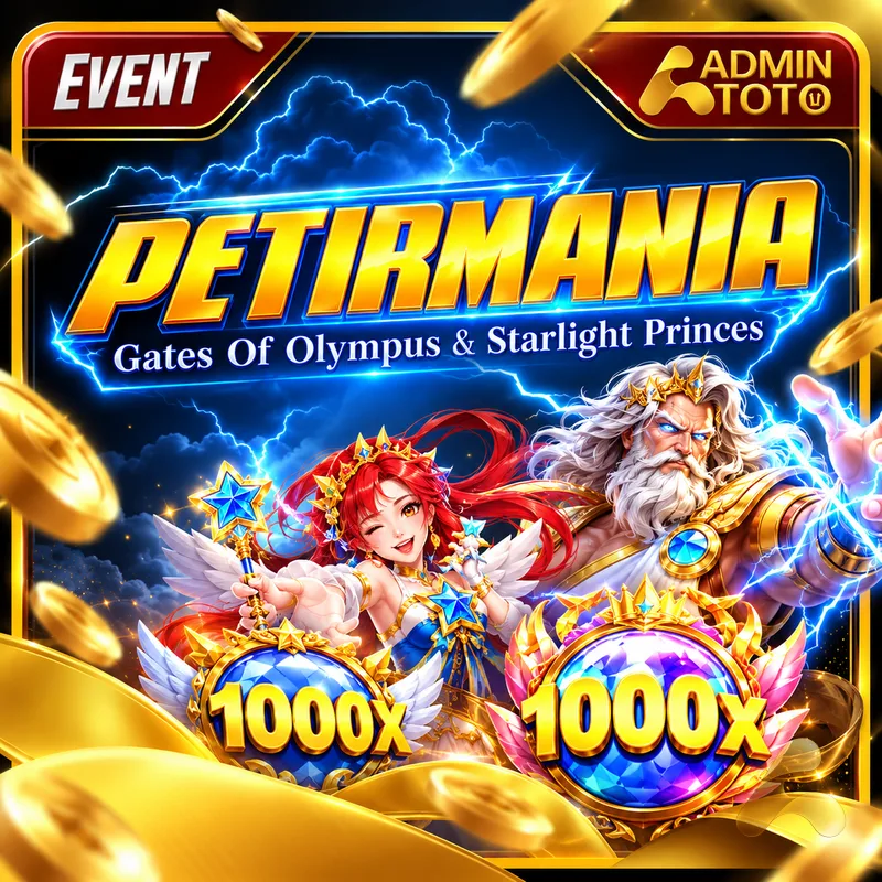 Petir Mania ADMINTOTO: Multiplier, Hadiah, dan Cara Klaim